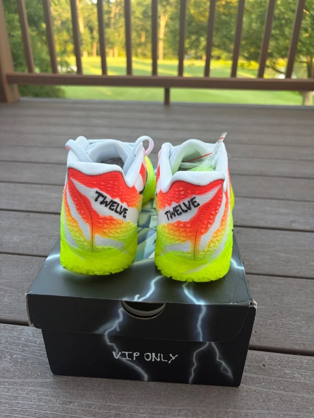 Nike Ja 3 SE White Black Bright Crimson Volt Basketball Shoes